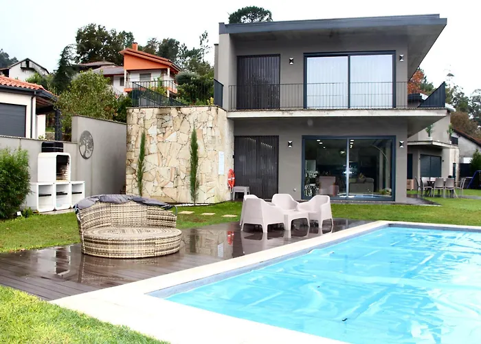 Villa Recanto De Fornelos, - Ate 10 Pax